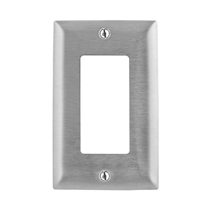 HUBBELL SS26 WALLPLATE 1-G GFCI SS