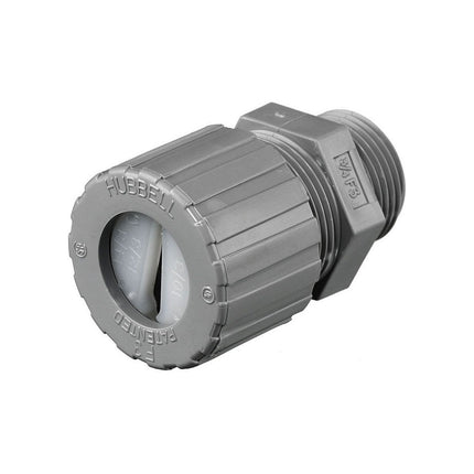 HUBBELL UFC0003CR UGRD FEED CONN .20 IN-.60 IN 3/4 IN NYL