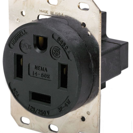 HBL9460A, Straight Blade Receptacle