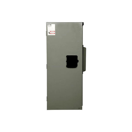 Eaton main circuit breaker, Busway connection, 600A, Aluminum, NEMA 3R, Underground, Four-wire, Three-phase, 120/208V, Housing, Right mounting, TO opposite