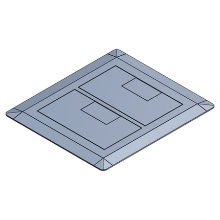 COVER ASSY. DOUBLE SLATE
