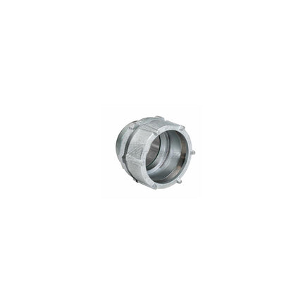 3-1/2" Rigid Connectors Compression Type With Insulated Throat - Malleable Iron