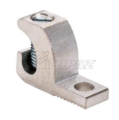 Aluminum Lay-In Type Solderless Lugs, Wire Range #14 - #4