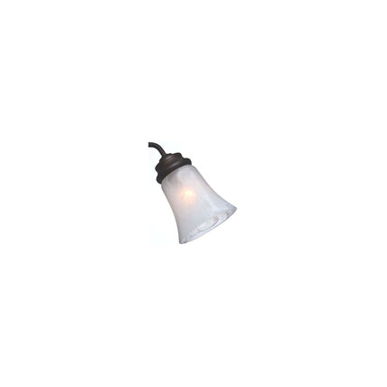 CASABLANCA 99037 SIDE GLS SWIRL MARBLE STD BELL