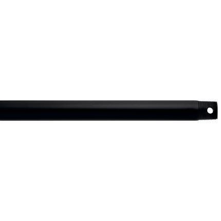 Dual Threaded 72" Downrod Satin Black