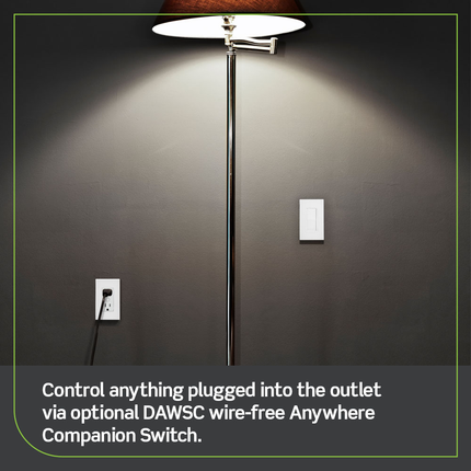 Decora Smart Outlet, Tamper-Resistant 15A, Wi-Fi 2nd Gen