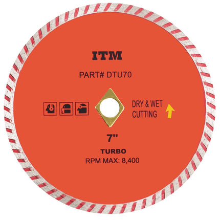 4-1/2" TURBO RIM DIAMOND BLADE