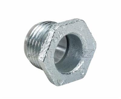 3/4" Malleable Iron Conduit Nipples With Insulated Throat