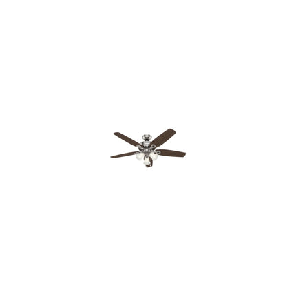 HUNTER 53237 52IN BUILDER PLUS-BRUSHD NICKEL