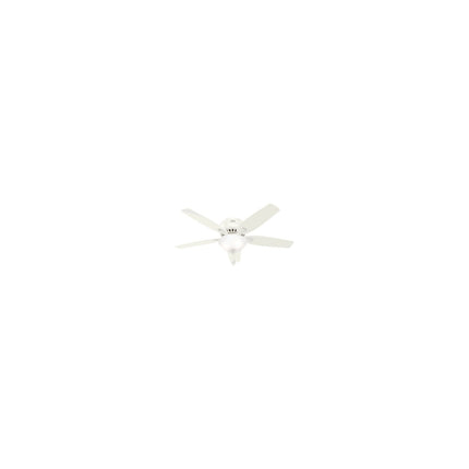 HUNTER 53313 52IN NEWSOME BOWL LP-WHITE