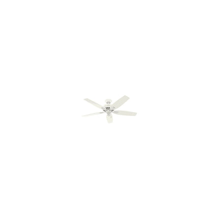 HUNTER 53319 52IN NEWSOME-FRESH WHITE