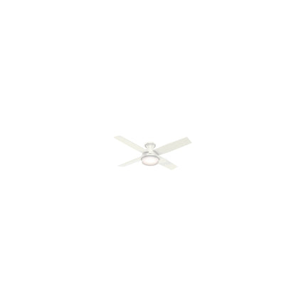HUNTER 59242 52IN DEMPSEY LP-FRESH WHITE