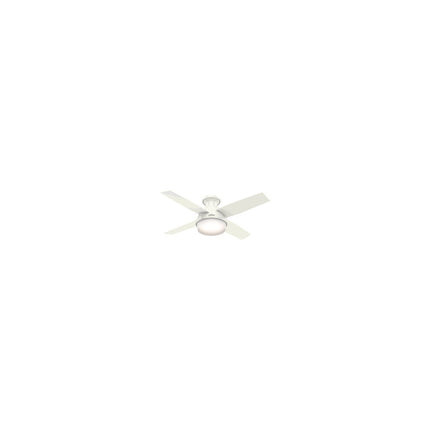 HUNTER 59244 44IN DEMPSEY LP-FRESH WHITE
