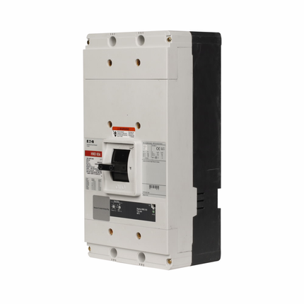 Eaton Series C electronic molded case circuit breaker, NG-frame, ND, Digitrip 310 RMS, Electronic LSG trip, Three-pole, 1200A, 600 Vac, 85 kAIC at 240 Vac, 50 kAIC at 480 Vac, Without terminals, 50/60 Hz, 80% rated