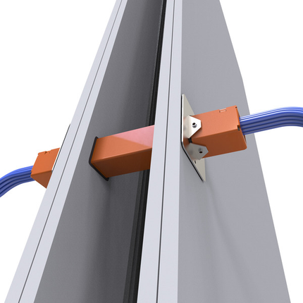 EZ-Path Series 22 Fire-Rated Pathway Kit, Full kit with device, wall plates & labels