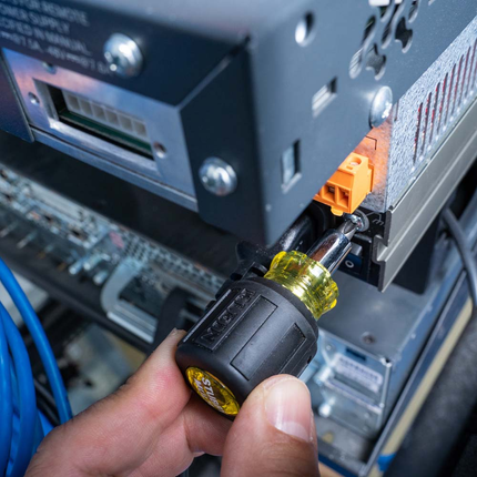 Multi-Bit Screwdriver / Nut Driver, 6-in-1, Stubby, Ph, Sl Bits