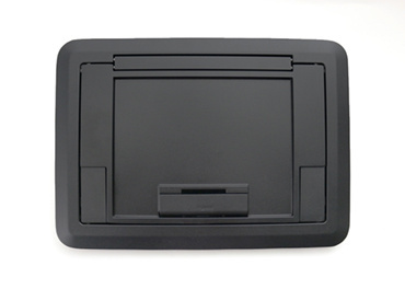 Evolution Series EFB45 Floor Box Surface Style Cover with Carpet Insert