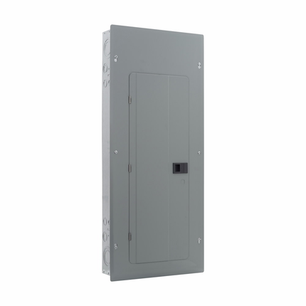 Eaton BR convertible loadcenter,Convertible,200 A,X6,Copper,Cover included,NEMA 1,Metallic,10 kAIC,CSR,Combination,60 Circuits,Single-pole,30 Spaces,Two hots, a neutral, and a ground,Single-phase,Type BR 1-inch breakers,120/240 V