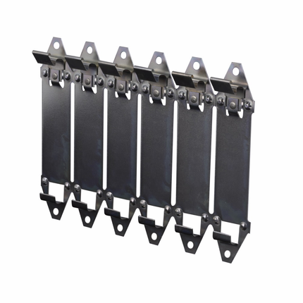 Eaton breaker, Mounting Plate,QC,Six-pole,Cable-in/Cable-out
