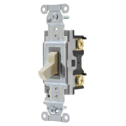Toggle, Specification Grade, Back and Side Wired
