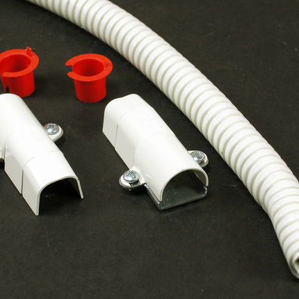 Wiremold 500/700 Series Flexible Section Fitting, Ivory