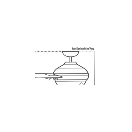 HUNTER 59303 36IN AKER-BRUSHED NICKEL