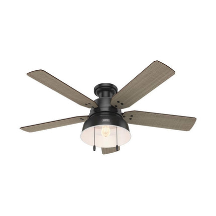 HUNTER 59310 52IN MILL VALLEY MATTE BLACK-LP