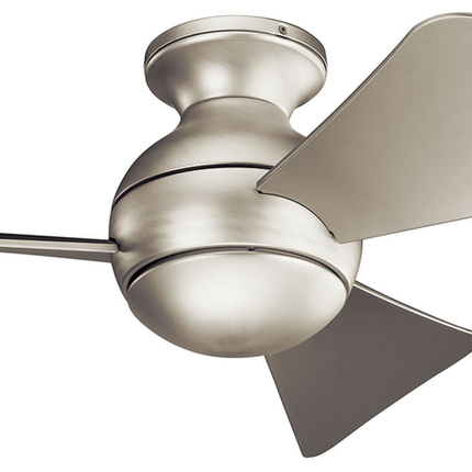 Sola LED 34" Fan Brushed Nickel