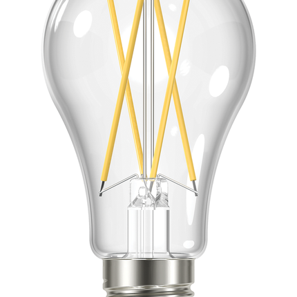 12 Watt A19 LED; Clear; Medium base; 2700K; 120 Volt