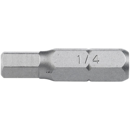 7/32" X 1-1/4" HEX BIT (5/16" SH.)