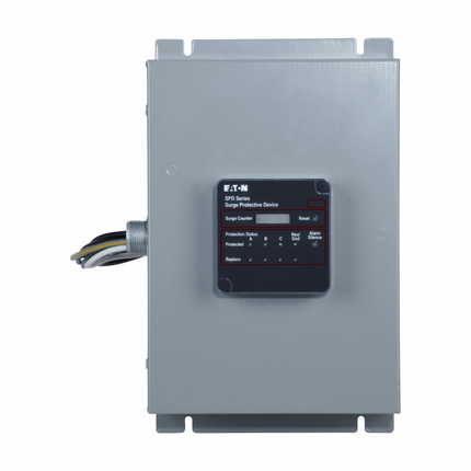 Surge Protection Device, SPD series, 160 kAIC, 120/208V wye (4W+G), Basic feature package, NEMA 1 enclosure, External side mount, 150 L-N, 150 L-G, 150 N-G, 300 L-L operating voltage