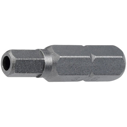 9/64" X 1" HEX TAMPER BIT