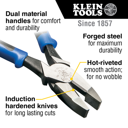 Lineman's Pliers, 8-Inch