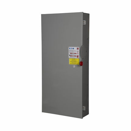 Eaton General duty cartridge fuse safety switch, 600 A, NEMA 1, Painted steel, Class H fuses, Fusible with neutral, Two-pole, Three-wire, Category: general duty safety switch, 240 V