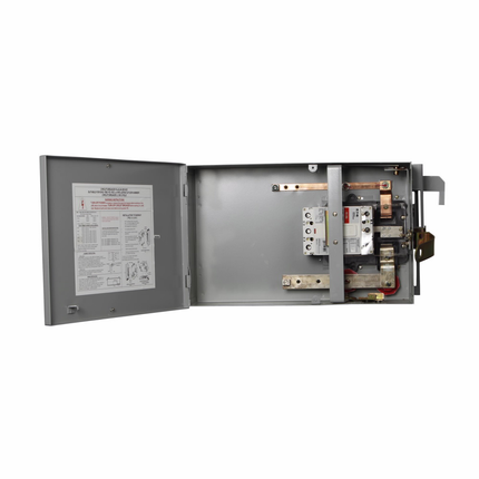 Eaton Pow-R-Way III, Fusible plug-in unit, Three-pole, Plug, 400A, 277/480V, Busway, 100% neutral, J class fuses