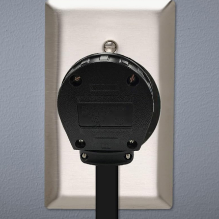 50 Amp 125/250V NEMA 14-50R Flush Mount Electrical Outlet for Ranges / Dryers / EV Chargers