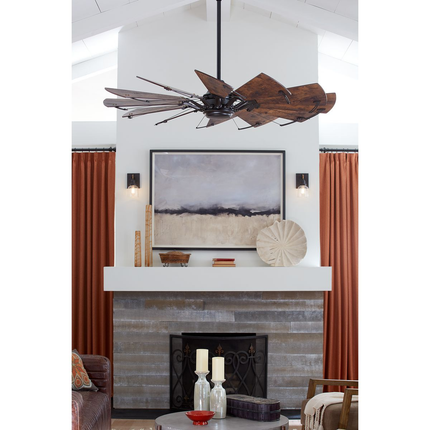 Springer Twelve-Blade 60" Architectural Bronze Ceiling Fan