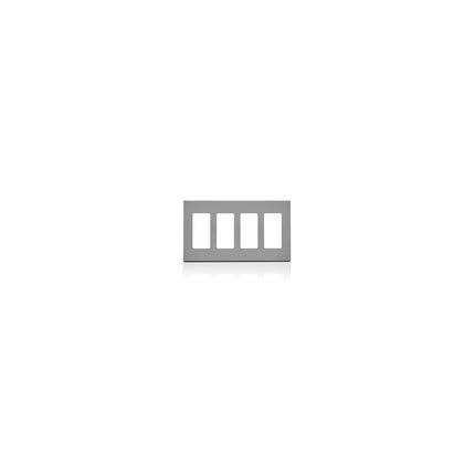 LEVITON 80312-GY GY SCRL WP DECO NEW DESIGN 4G STD SIZE