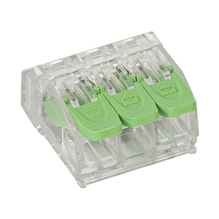 GARDNER BENDER 19-PCL3 CONNECTOR 3-PORT LEVER CONNECTOR 10/BAG 10 BAGS/MASTER