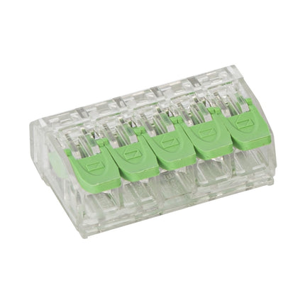 GARDNER BENDER 19-PCL5 CONNECTOR 5-PORT LEVER CONNECTOR 10/BAG 10 BAGS/MASTER