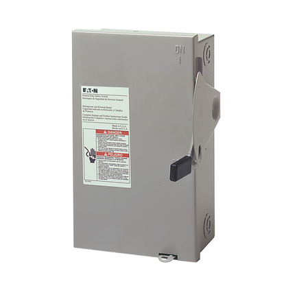 Eaton general duty non-fusible safety switch