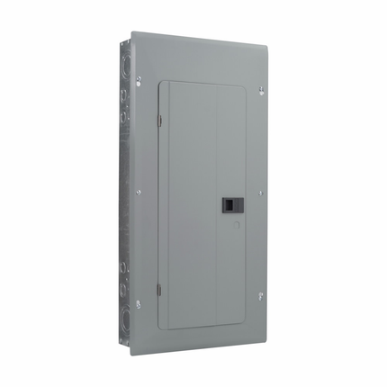 Eaton Eaton BR main lug loadcenter,Indoor,Main lug only,200 A,X5,Aluminum,Gray, NEMA 1,Metallic,10kAIC,CSR2200,Surface,flush,NEMA 1,60 Circuits,Twenty-four pole,30 Spaces,Two hots,a neutral,and a ground,Single-phase,120/240V,#1–300 kcmil
