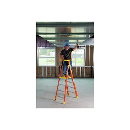 PD6208 Type IA Fiberglass Podium Ladder