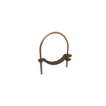 Permaground Copper Waterpipe Ground Clamp, Conductor Range 4/0-4, Pipe Size 6in, UL