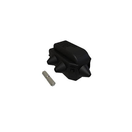 Aluminum Parallel Tap Connector Kit, Dual Rated, Main Conductor Range 250-1/0, Tap Range 1/0-12 AL, 1/0-14 CU, Tin Plated, UL, CSA, With De-Ox, Includes Cover