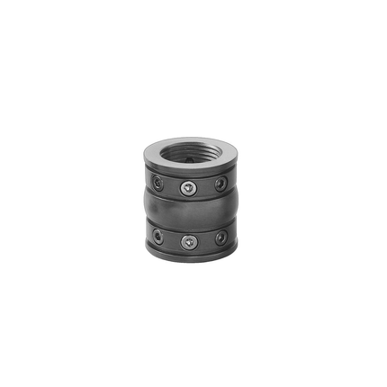 Downrod Coupler in Antique Pewter