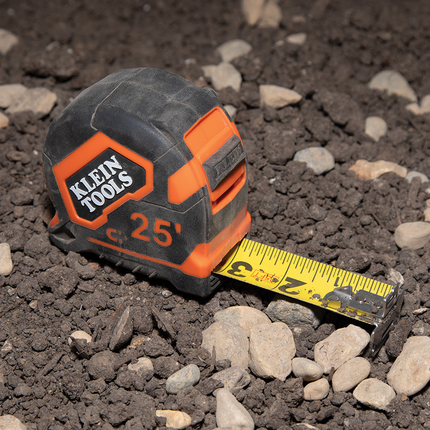 Tape Measure, 25-Foot Magnetic Double-Hook