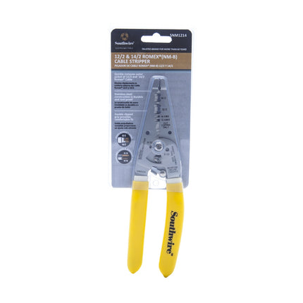 12-14 AWG Ergonomic Handles NM Cable Wire Stripper/Cutter
