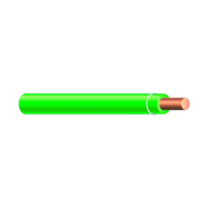 WIRE TFN-18-SOL-GRN-CU-500R