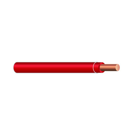 WIRE THHN-10-RED-SOL-CU-MASTER
